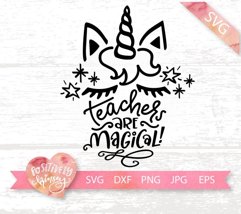 Download Teachers Are Magical SVG / Unicorn Teacher Svg File for Cricut | Etsy