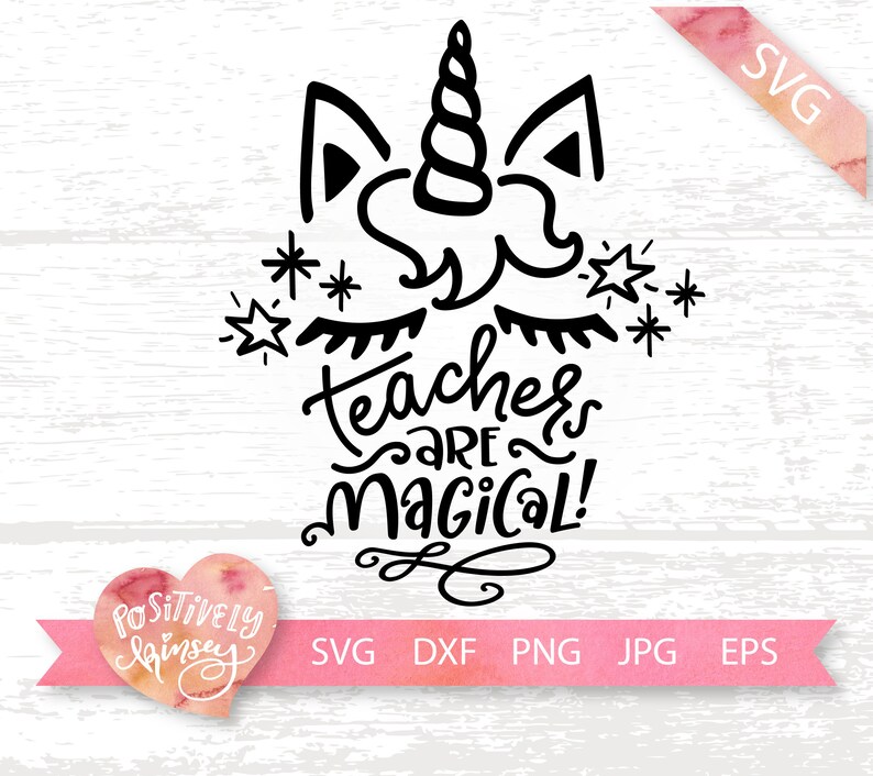 Download Teachers Are Magical SVG / Unicorn Teacher Svg File for Cricut | Etsy