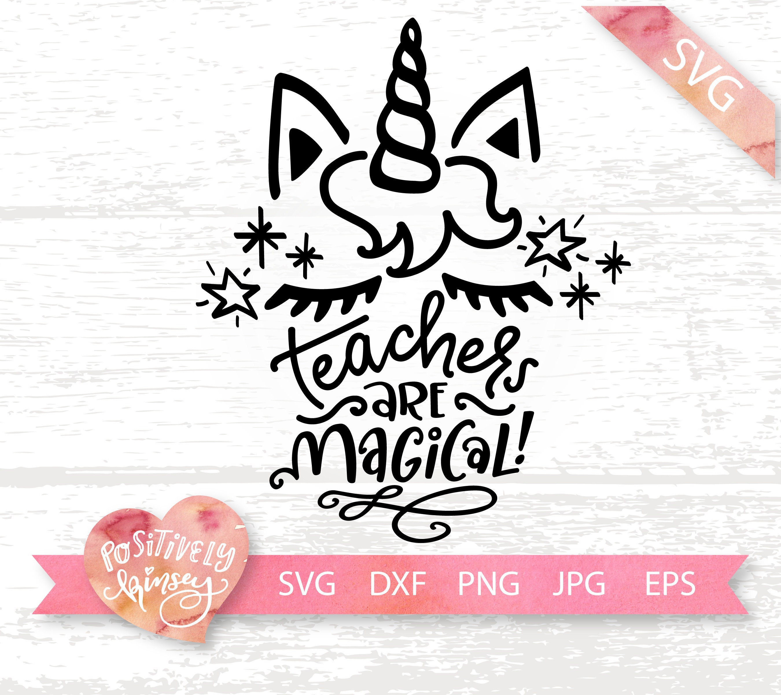 Download Teachers Are Magical Svg Unicorn Teacher Svg File For Cricut Etsy