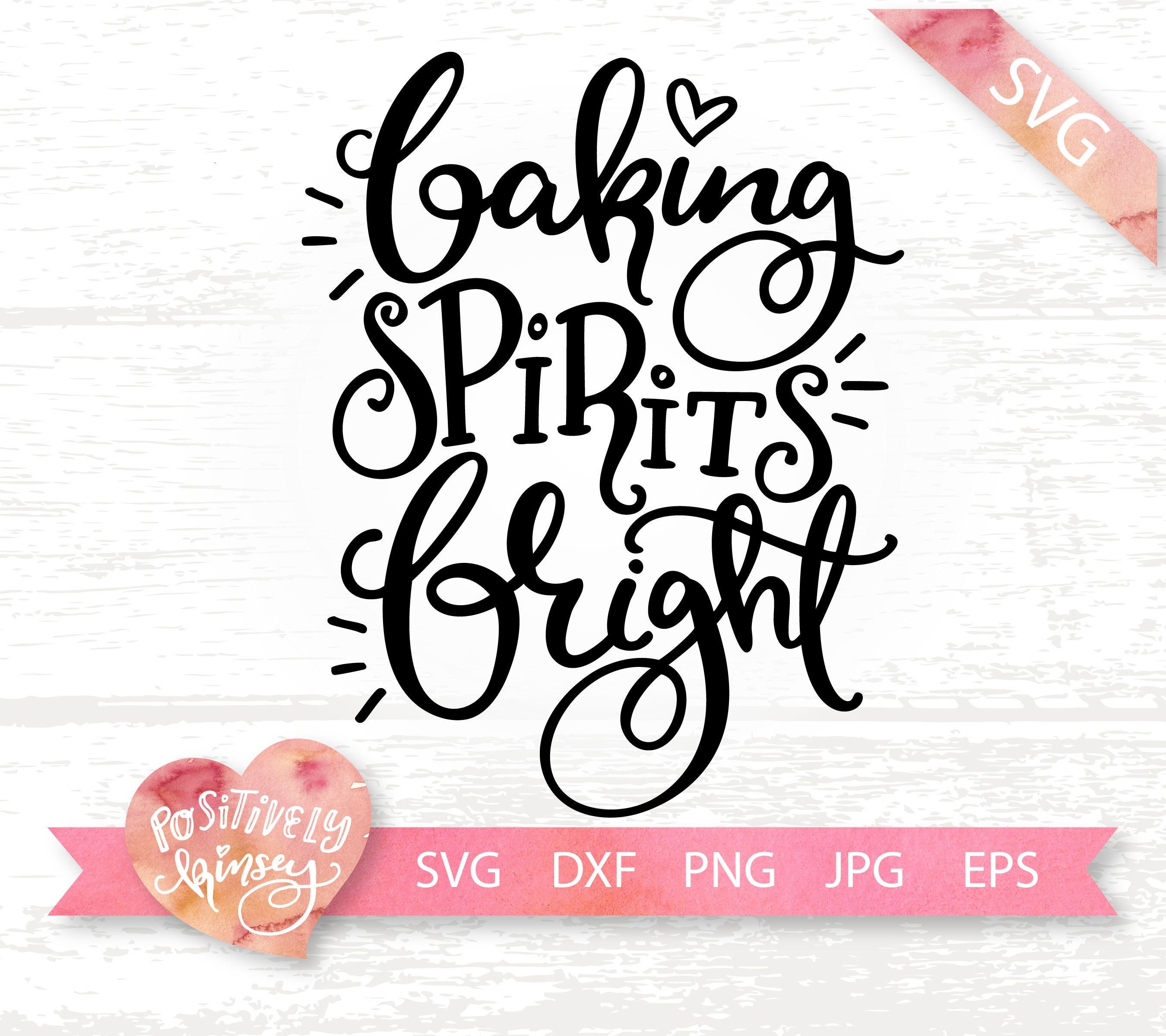 Download Baking Spirits Bright SVG File Christmas Pot Holder Svg | Etsy