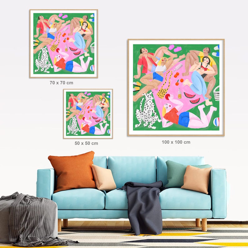 IllustrationByCepe – Art Printing: “On the Grass” IllustrationByCepe – Art Printing: “On the Grass”