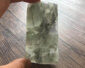 Landscape Jadeite Pendant, Chinese Vintage Style Landscape Outdoor Mountain Tree House Bird, Natural Grade A Jade, Burma Gemstone necklace