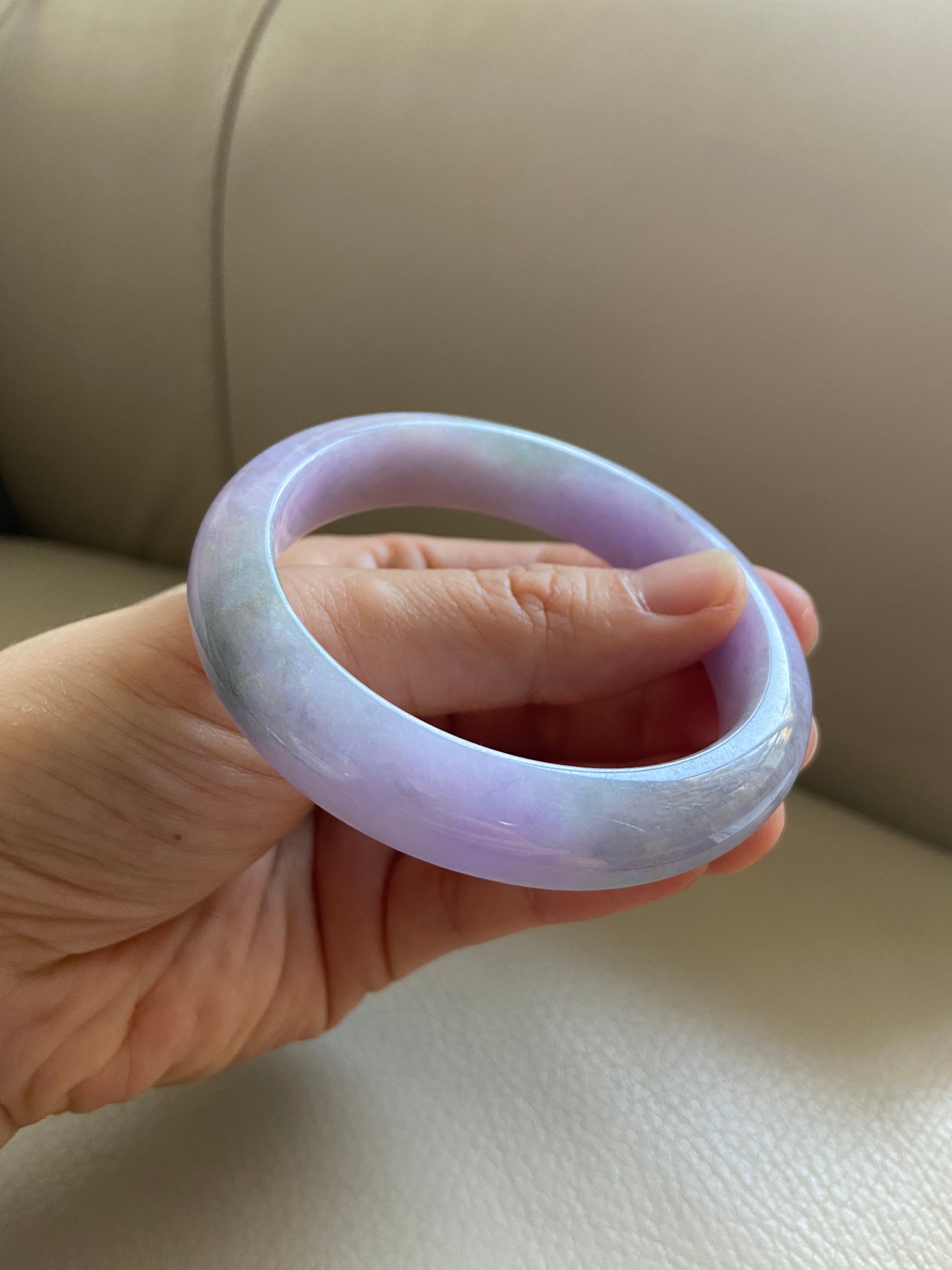 翡翠バングル 57.7 mm (2.27