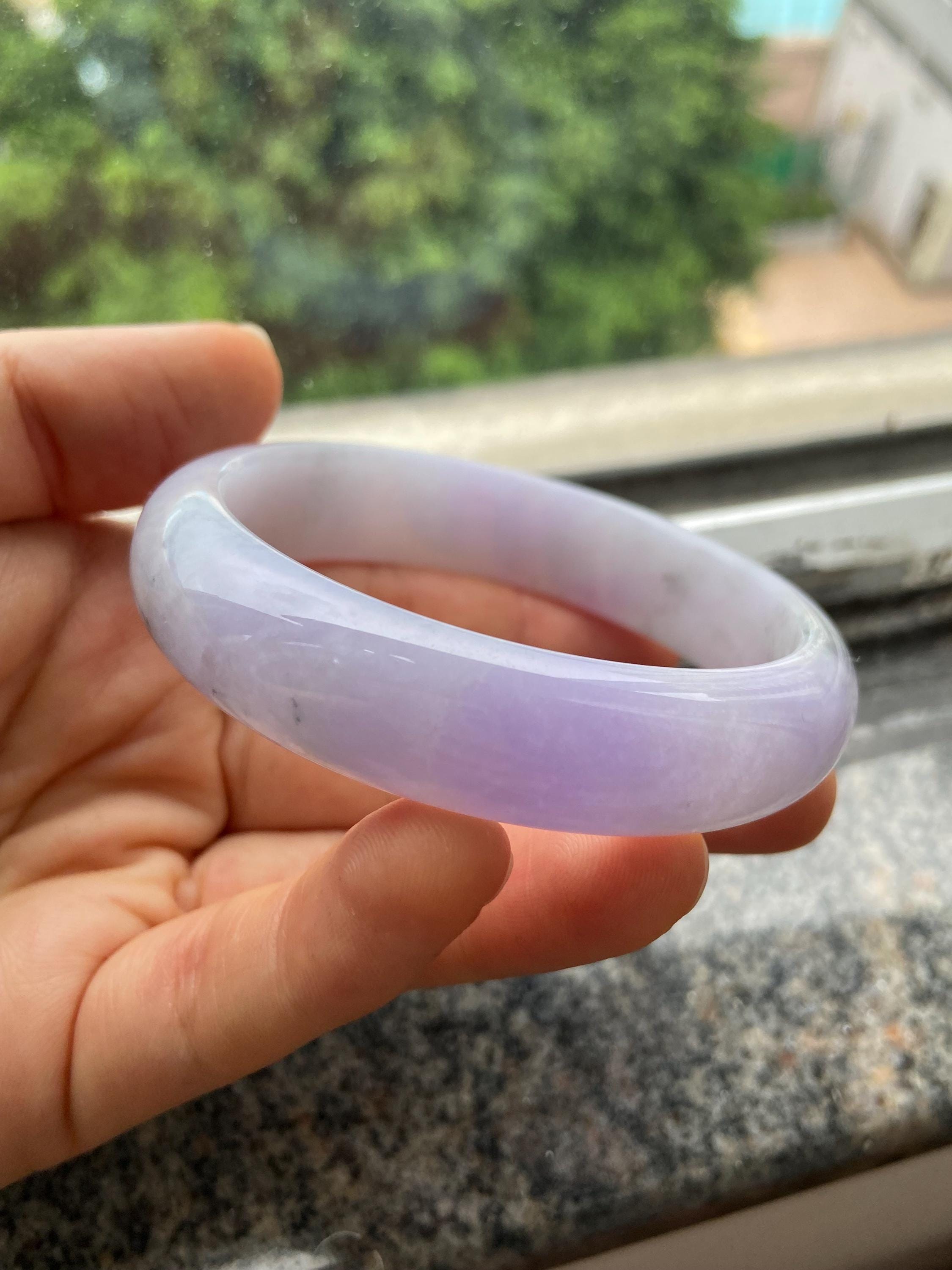 翡翠バングル 58.0 mm (2.28