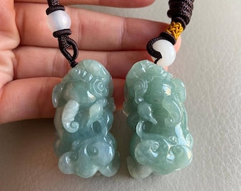 ビルマ産翡翠の黄金ヒキガエルペンダント：手彫りグレードA翡翠 - Etsy