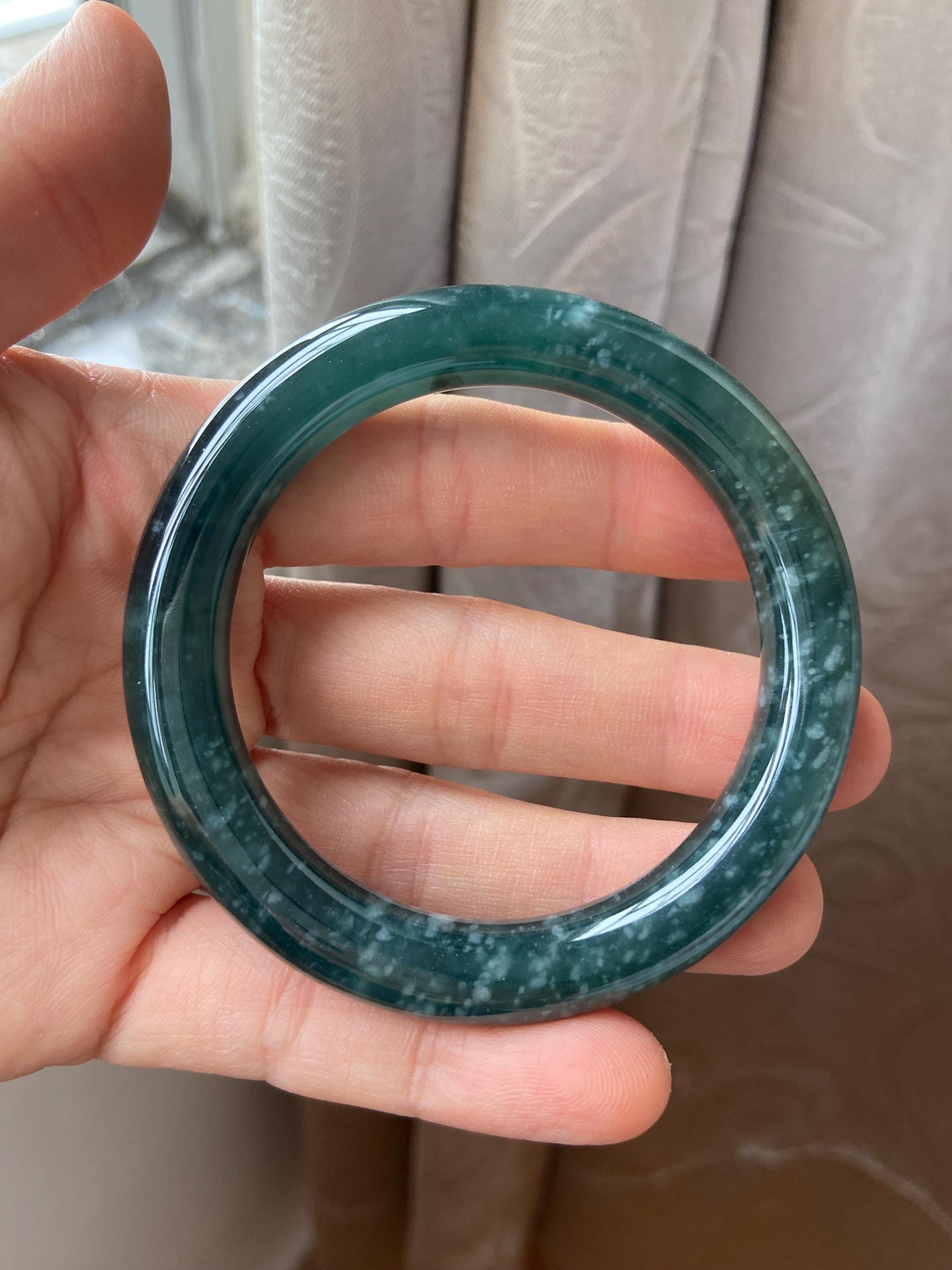 翡翠バングル 52.6 mm (2.07