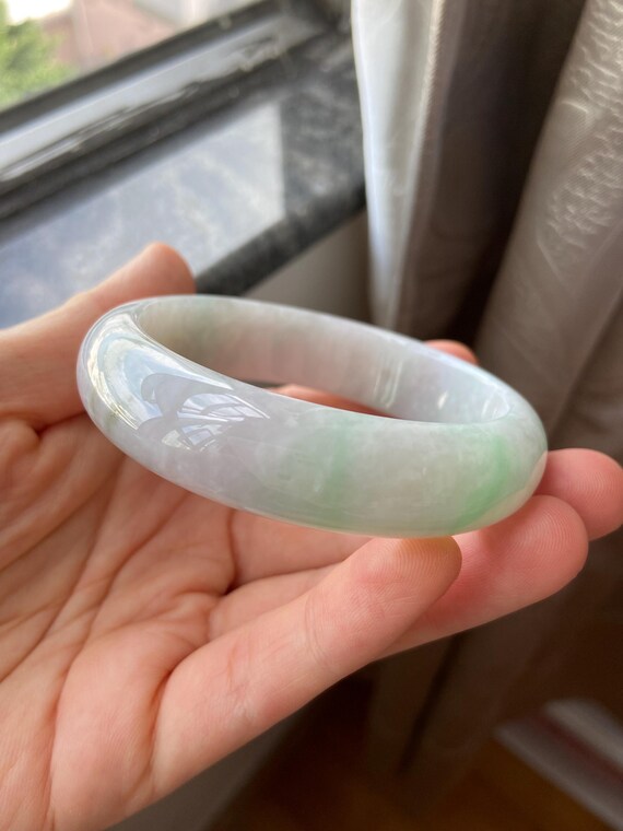 翡翠バングル 58.0 mm (2.28