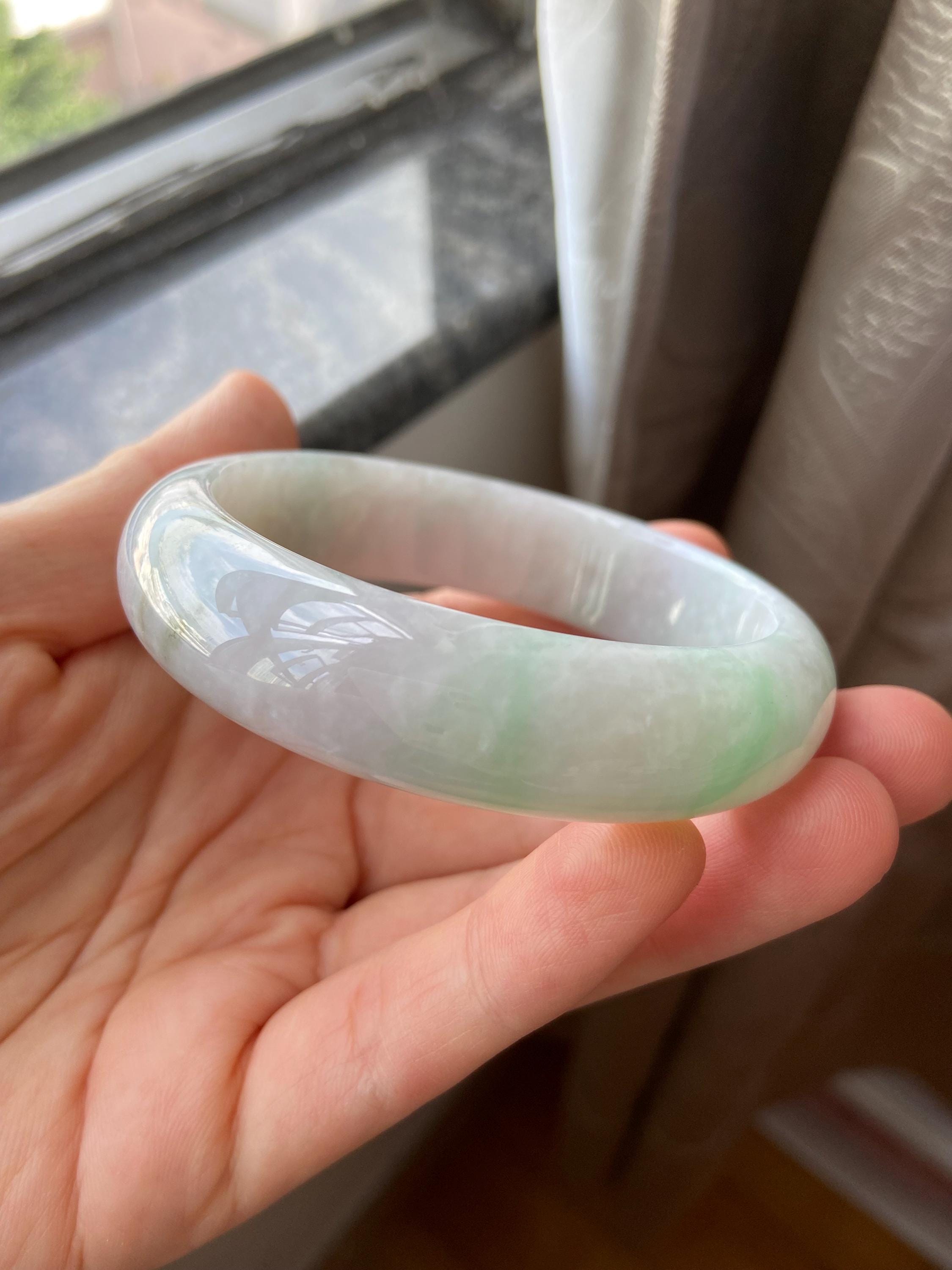 【JQK】 翡翠　バングル　ブレスレット (内径約58mm) 翡翠バングル 58.0 mm (2.28