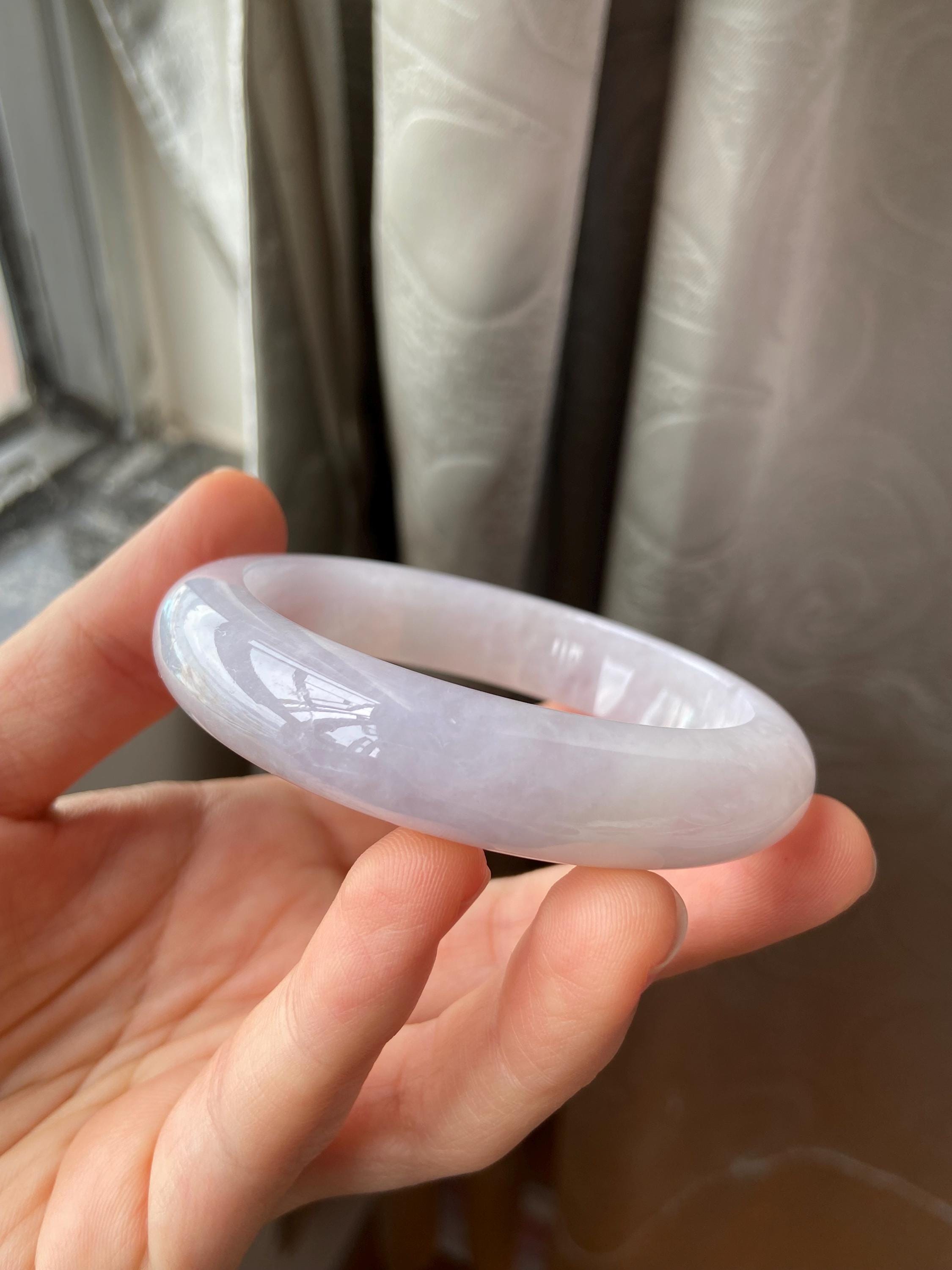 翡翠バングル 58.8 mm (2.31