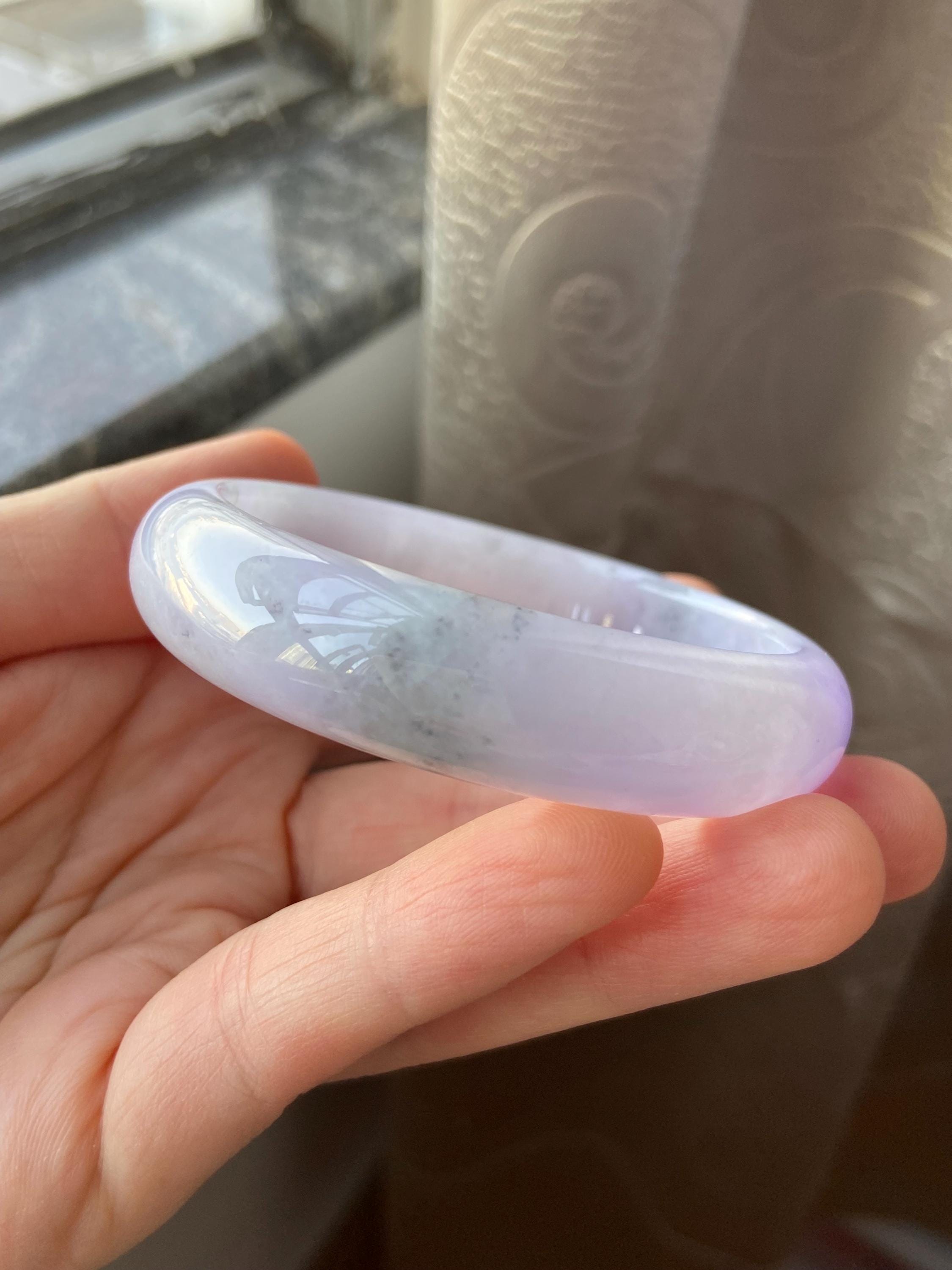 翡翠バングル 58.0 mm (2.28