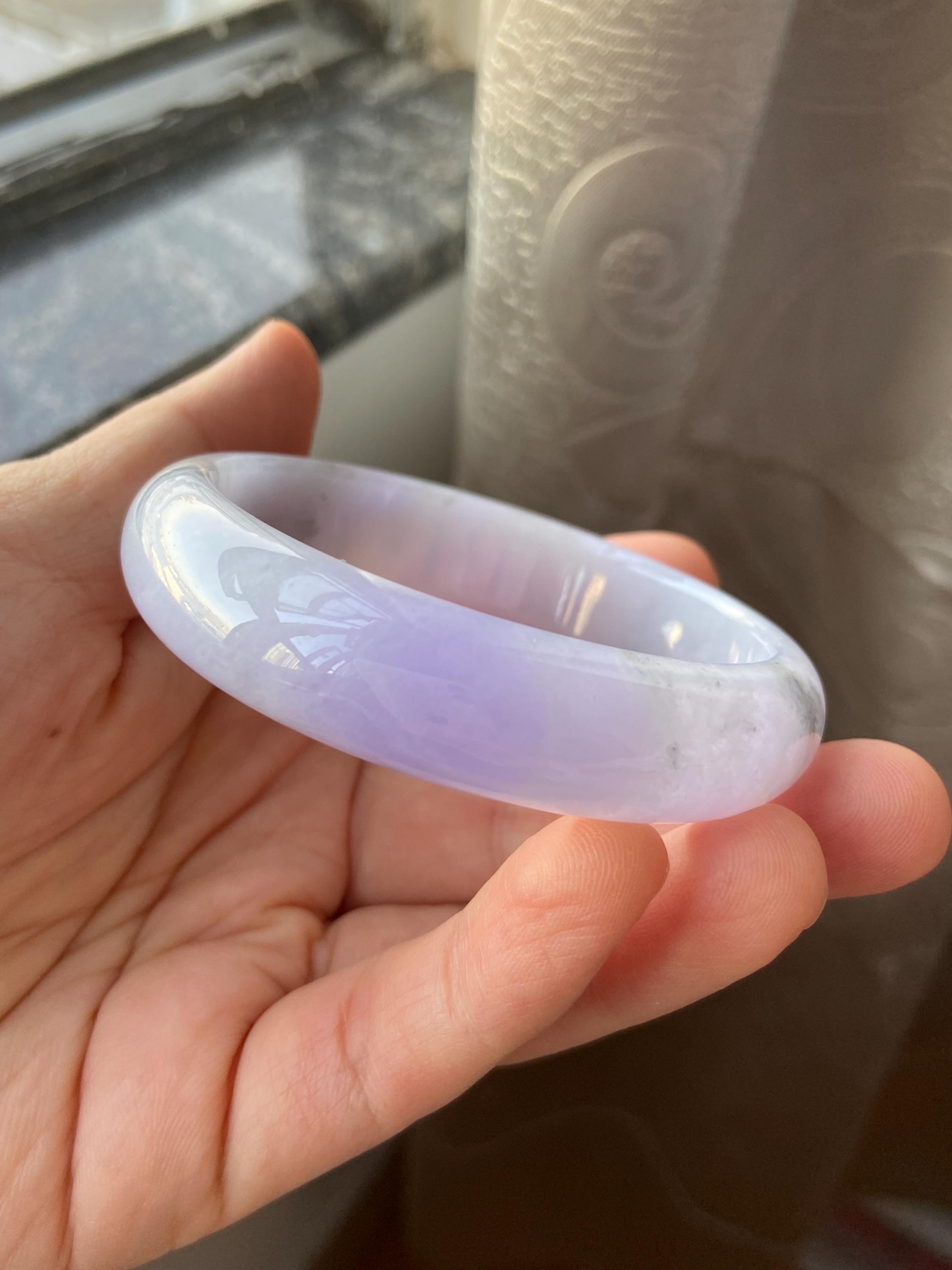 翡翠バングル 58.0 mm (2.28