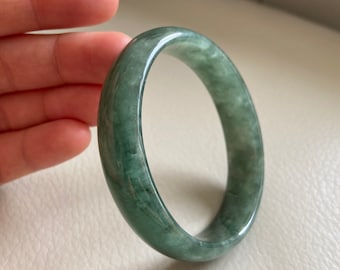 翡翠バングル 54.0 mm (2.12