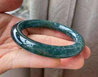 翡翠バングル 52.6 mm (2.07