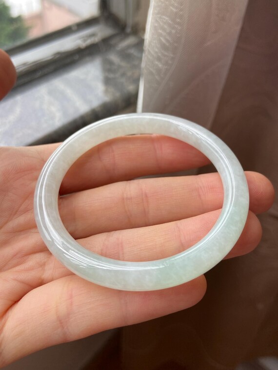 天然翡翠バングル 天然翡翠 バングル 腕輪 内径54mm 黄緑色｜Yahoo