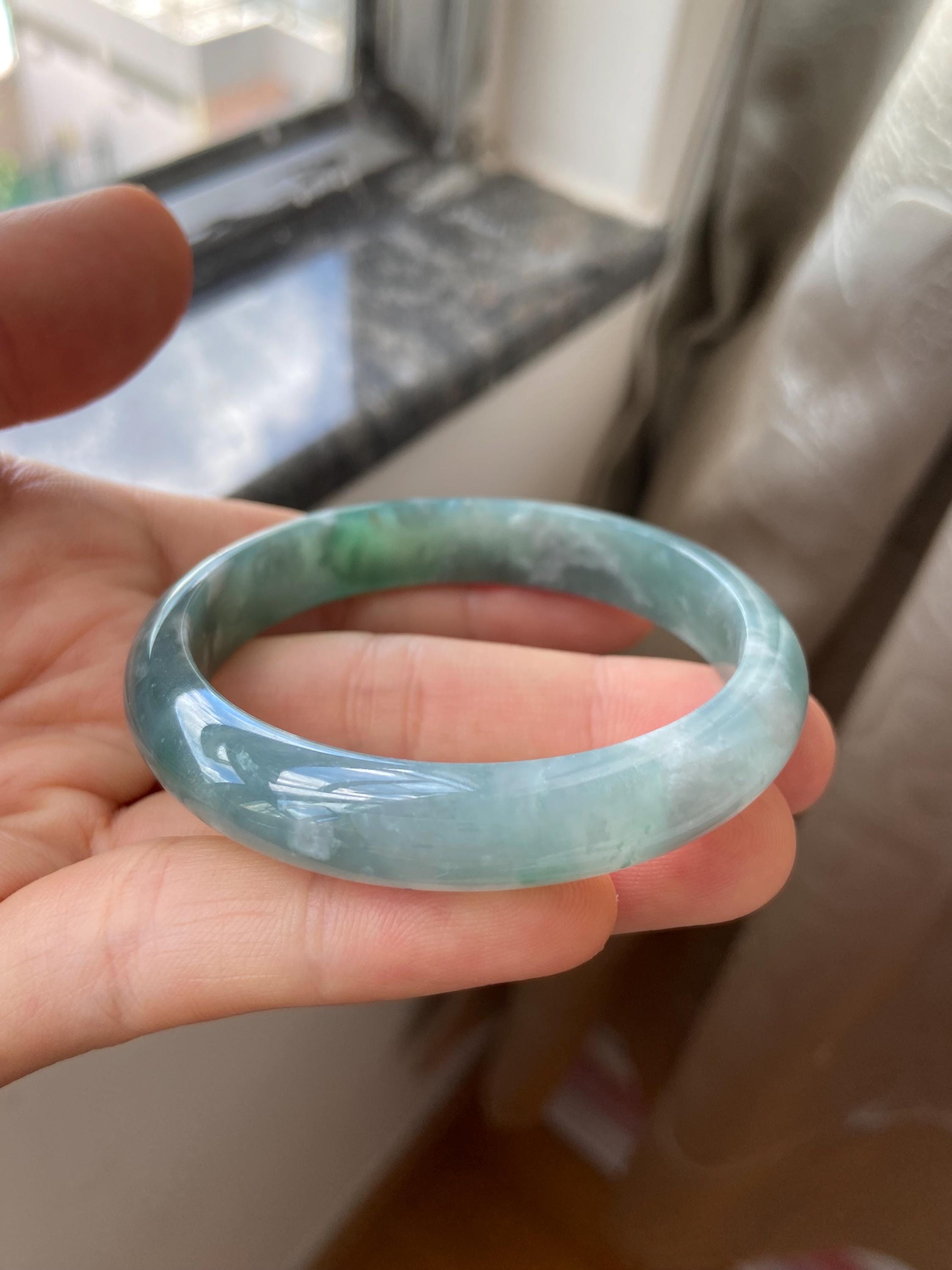 翡翠バングル 51.7 mm (2.03