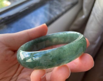 翡翠バングル 54.0 mm (2.12