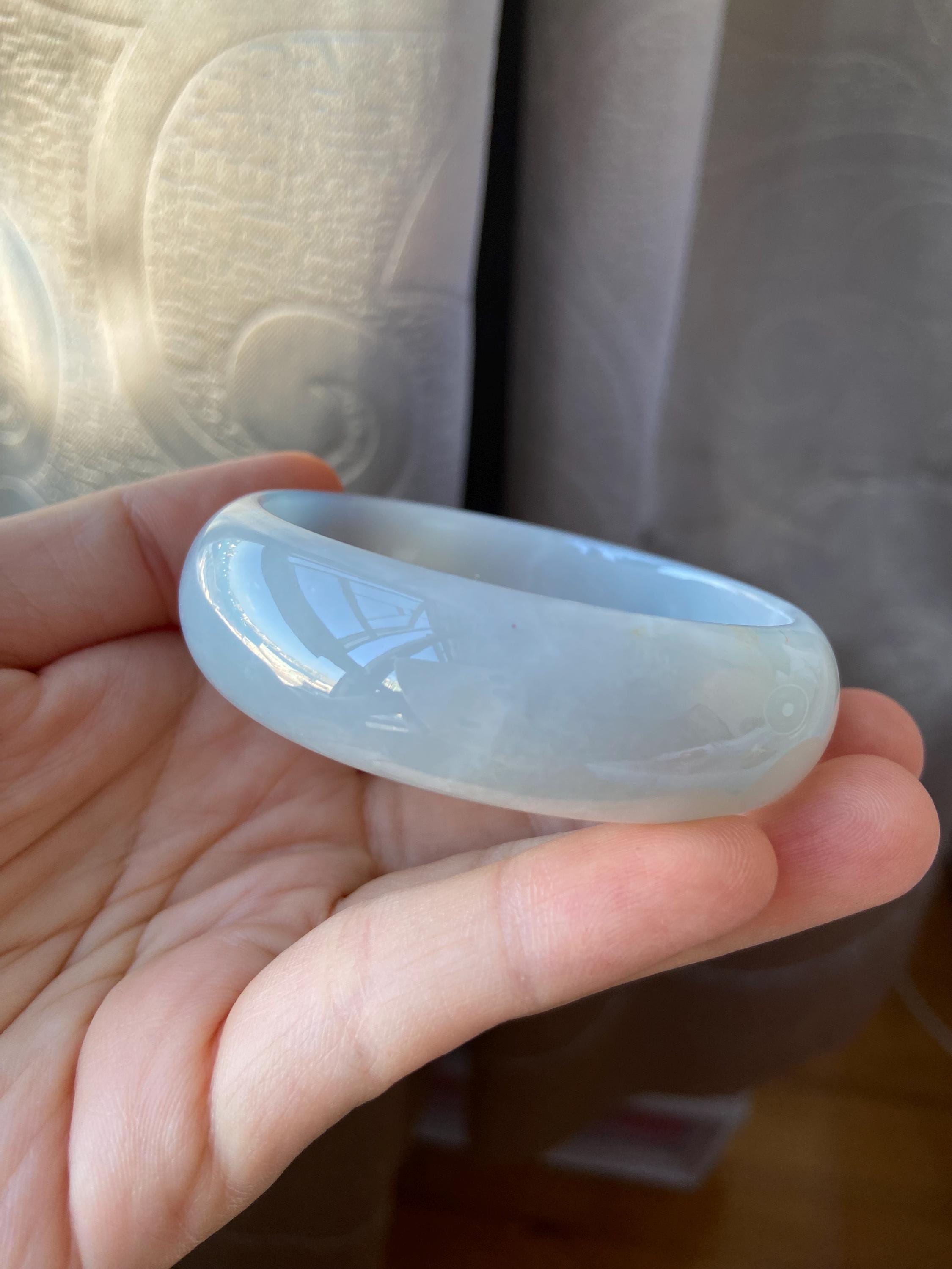 翡翠バングル 57.0 mm (2.24