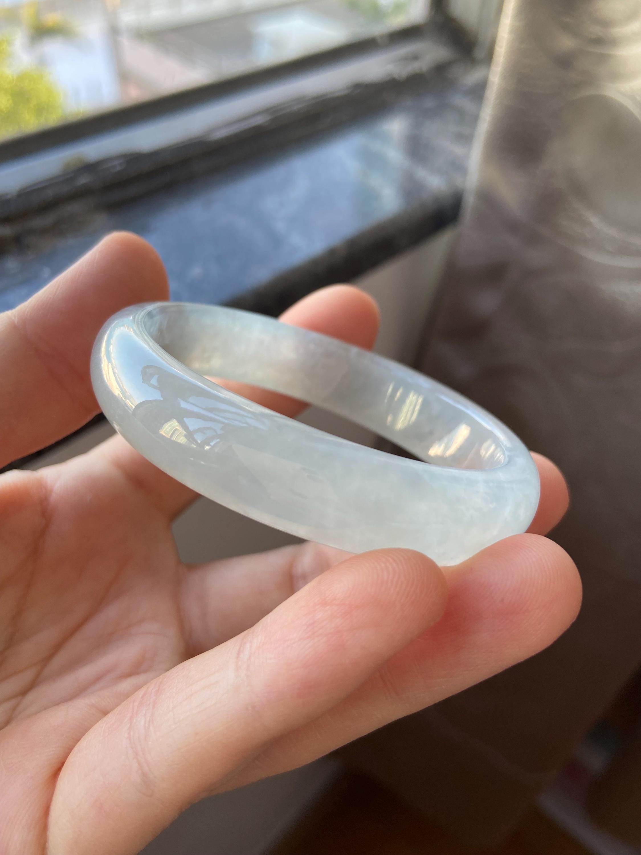 翡翠バングル 49.0 mm (1.93