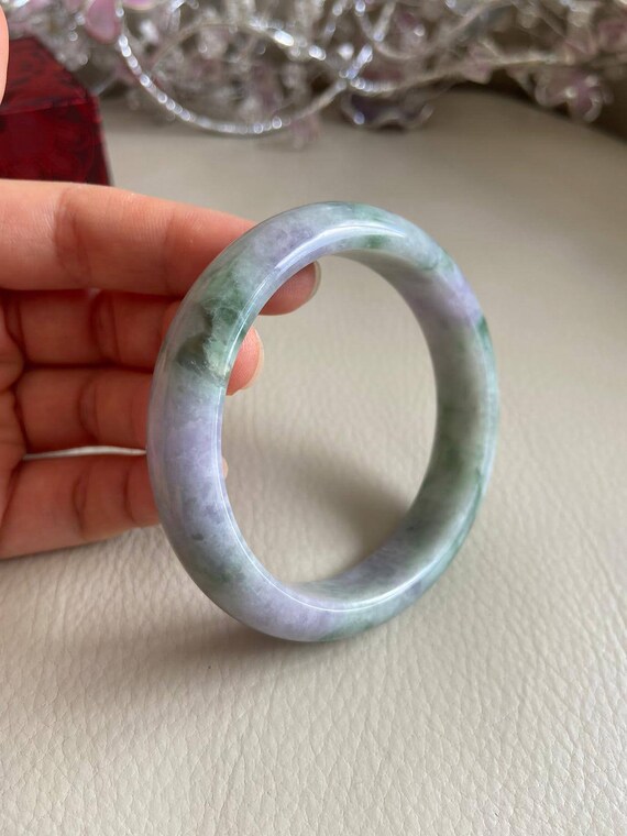 翡翠バングル 59.3 mm (2.33