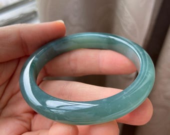 翡翠バングル 54.5 mm (2.15