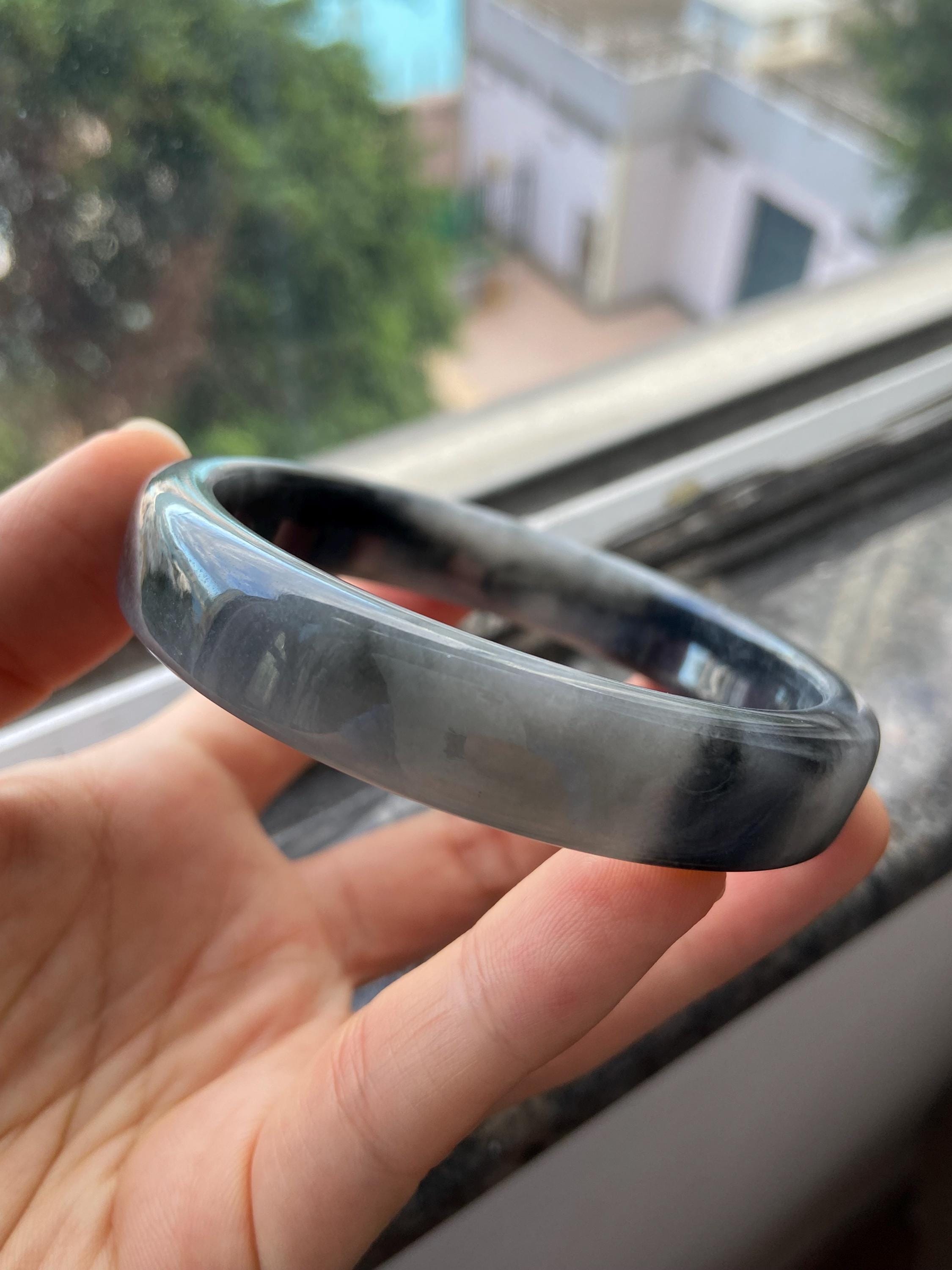 翡翠バングル 63.1 mm (2.48