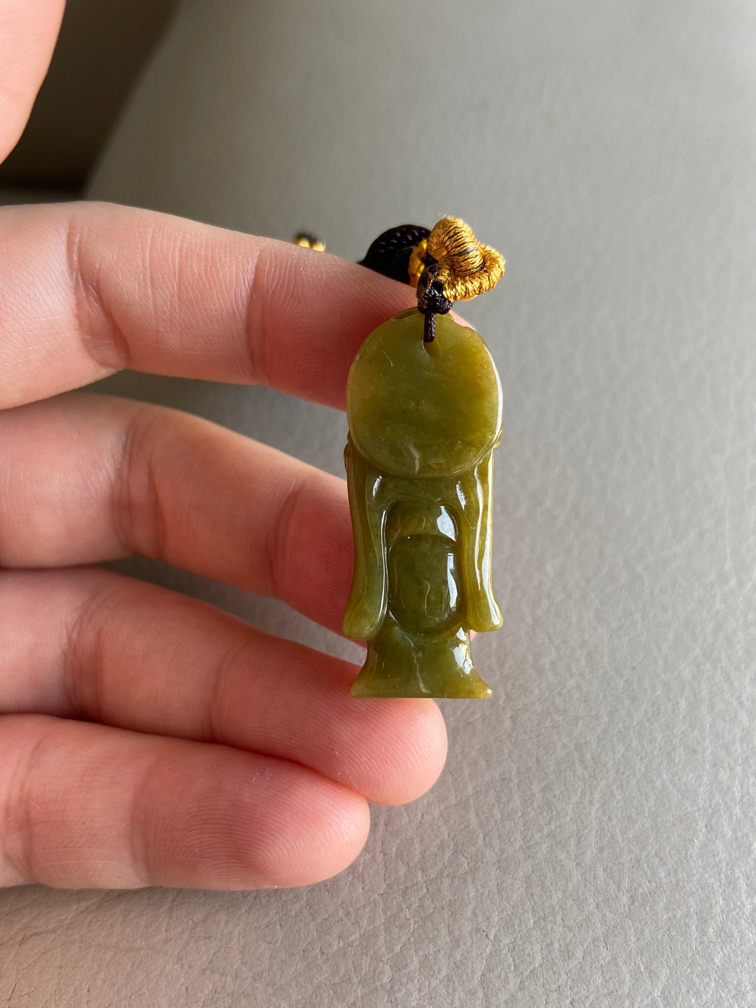 祿星翡翠ペンダント、天然グレードA翡翠、ビルマ産宝石、ジュエリー