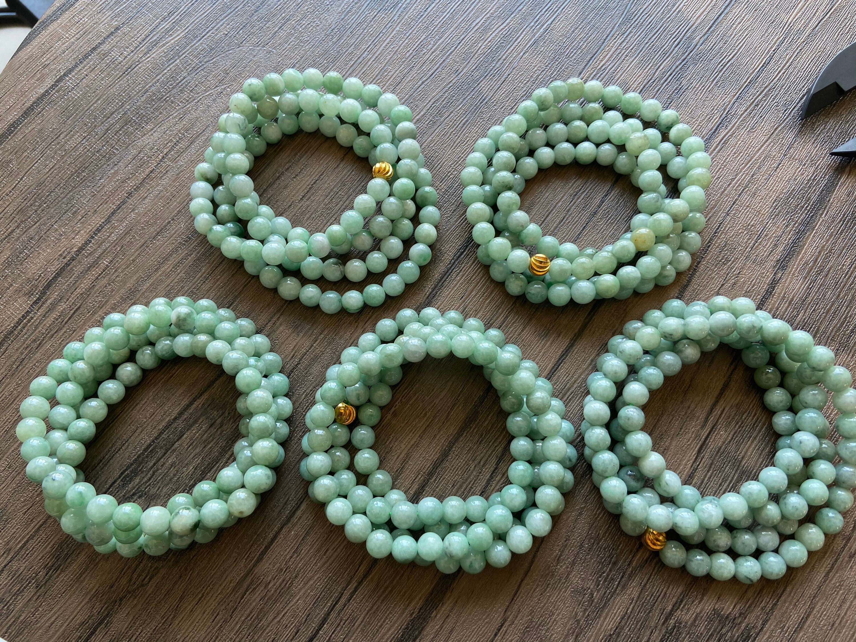 Natürlich Schmuck 10mm Grün Jade Rund Halskette