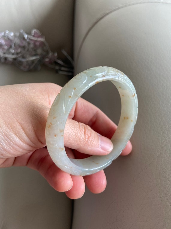 Certified grade a jade cheap bangle