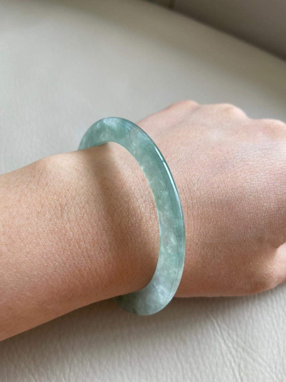 Juzu Bangle 012\"¿Me Quiera? Jade Bangles – Bangles by Ku'i