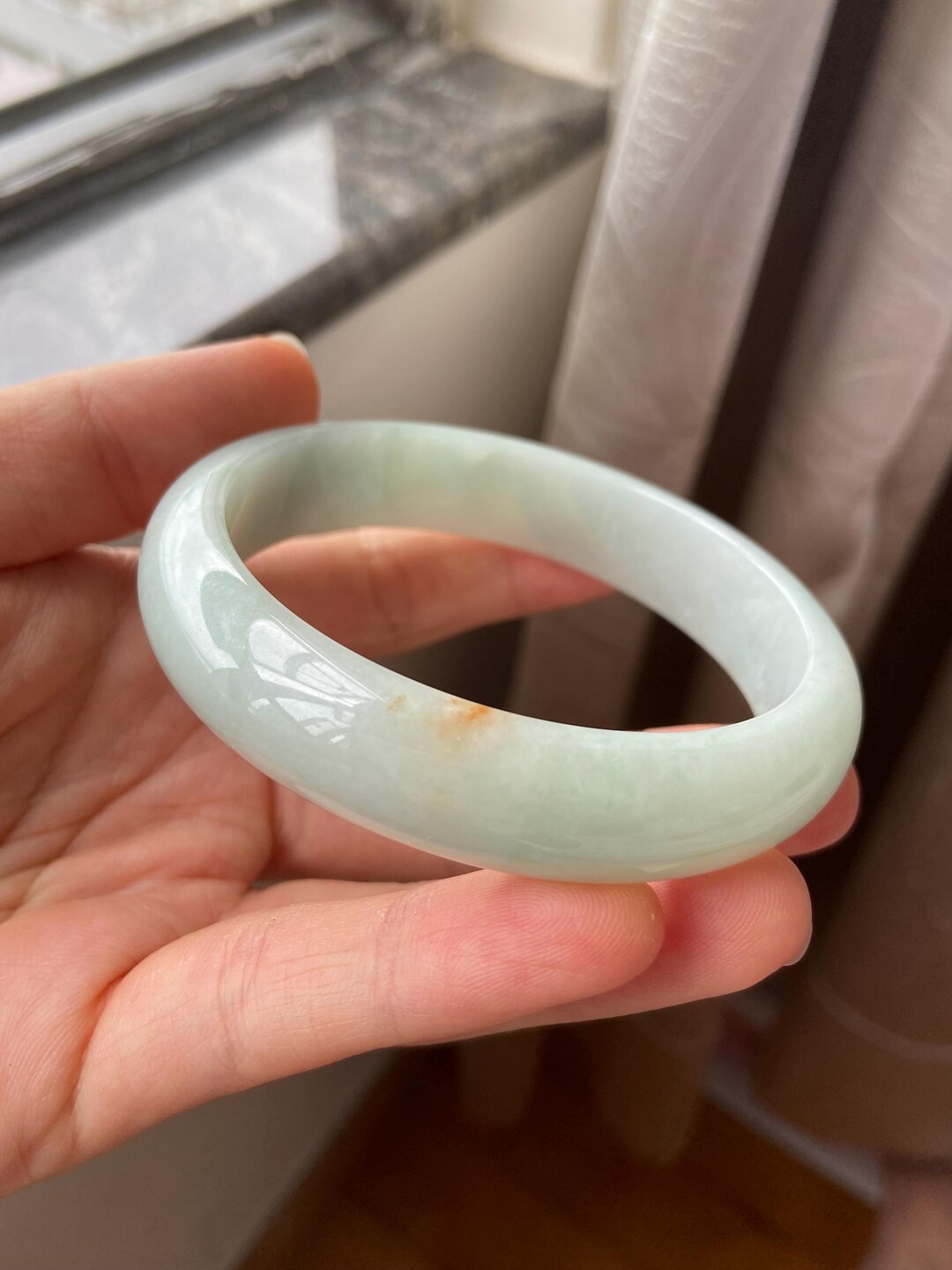 翡翠バングル 62.4 mm (2.46