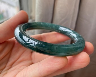 翡翠バングル 52.6 mm (2.07