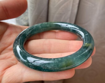 翡翠バングル 52.6 mm (2.07