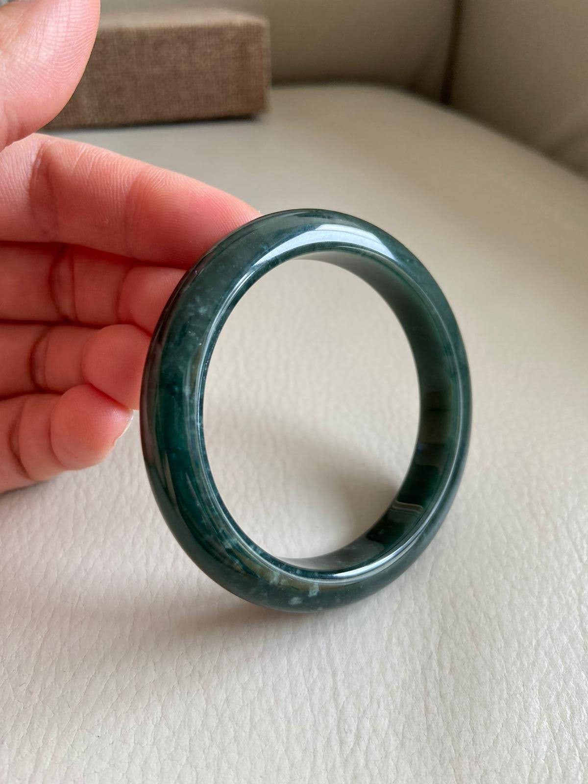 格安SALEスタート！ 翡翠バングル 52.4 mm (2.06 アクセサリー