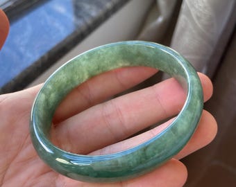 翡翠バングル 54.0 mm (2.12