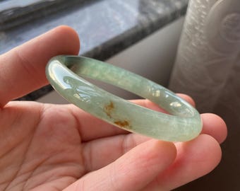 翡翠バングル 54.0 mm (2.12