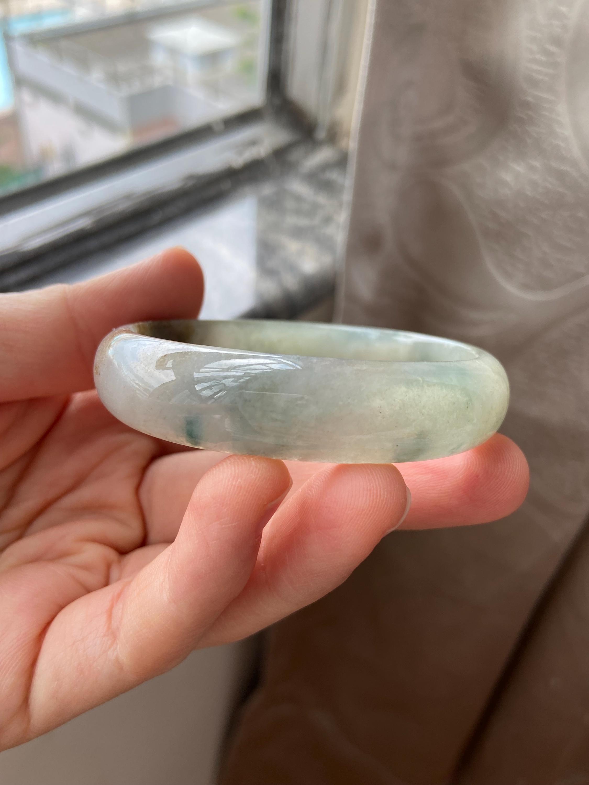 翡翠バングル 51.0 mm (2.01