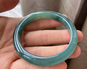 翡翠バングル 54.5 mm (2.15