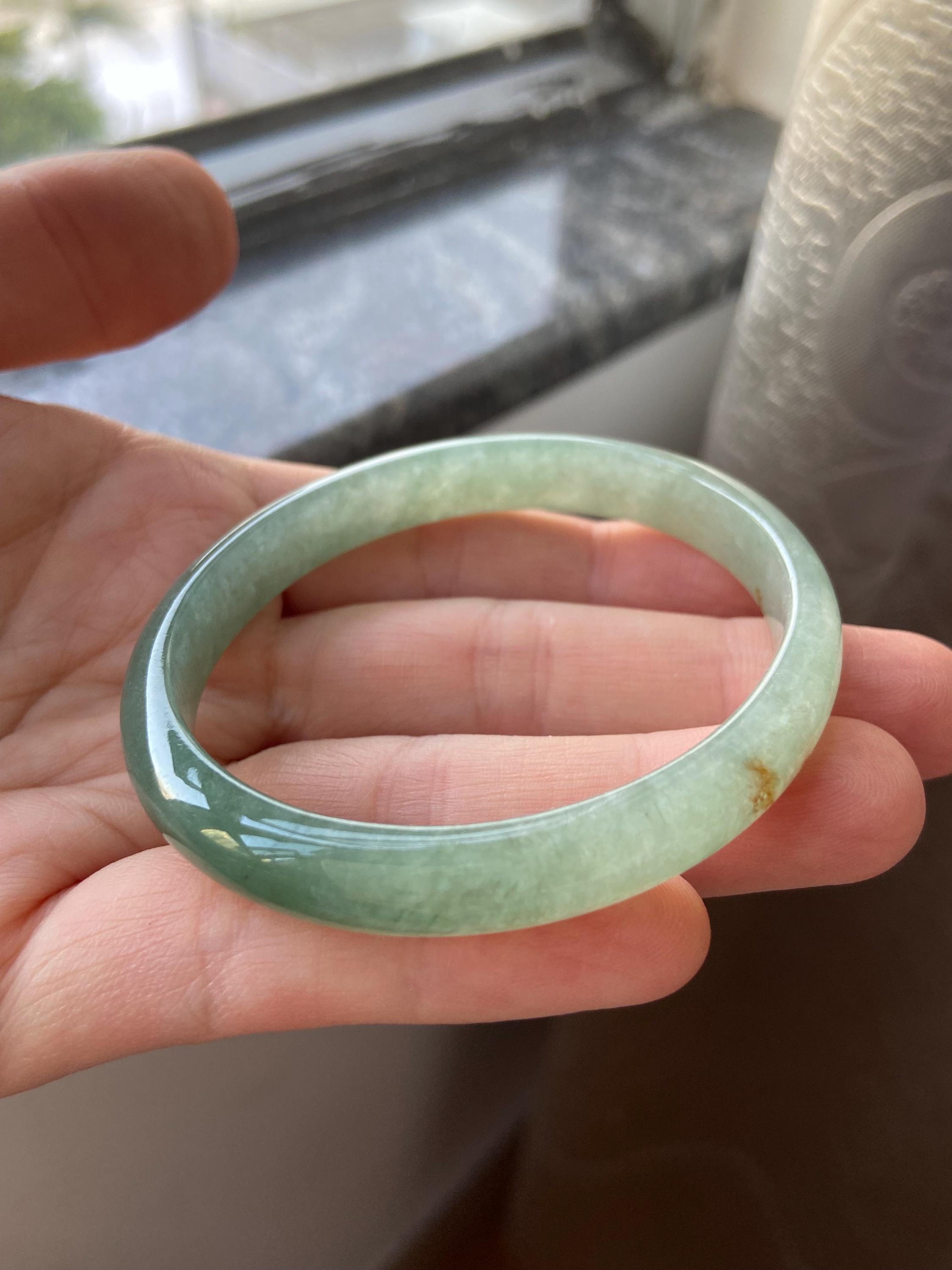 翡翠バングル 54.0 mm (2.12