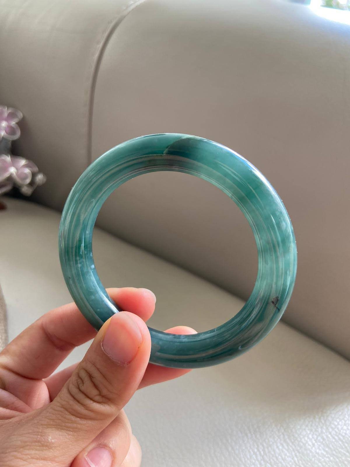 Jade Bangle 56.3mm (2.22