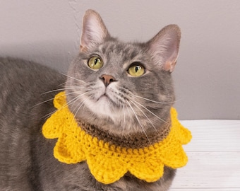 Sunflower Cat Collar