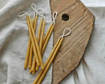 Organic Candles, Cake Topper, Bees Wax Candle for Birthday Party