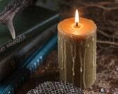 Pillar Candles, Beeswax Candle, Candle Gift Set, Organic Candles,