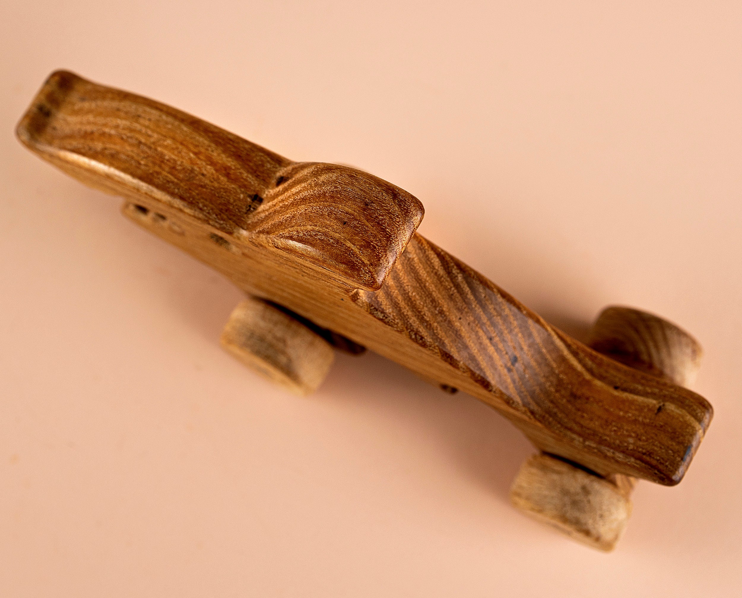 Wooden animals on wheels Wooden toy shark Wooden push toy Etsy