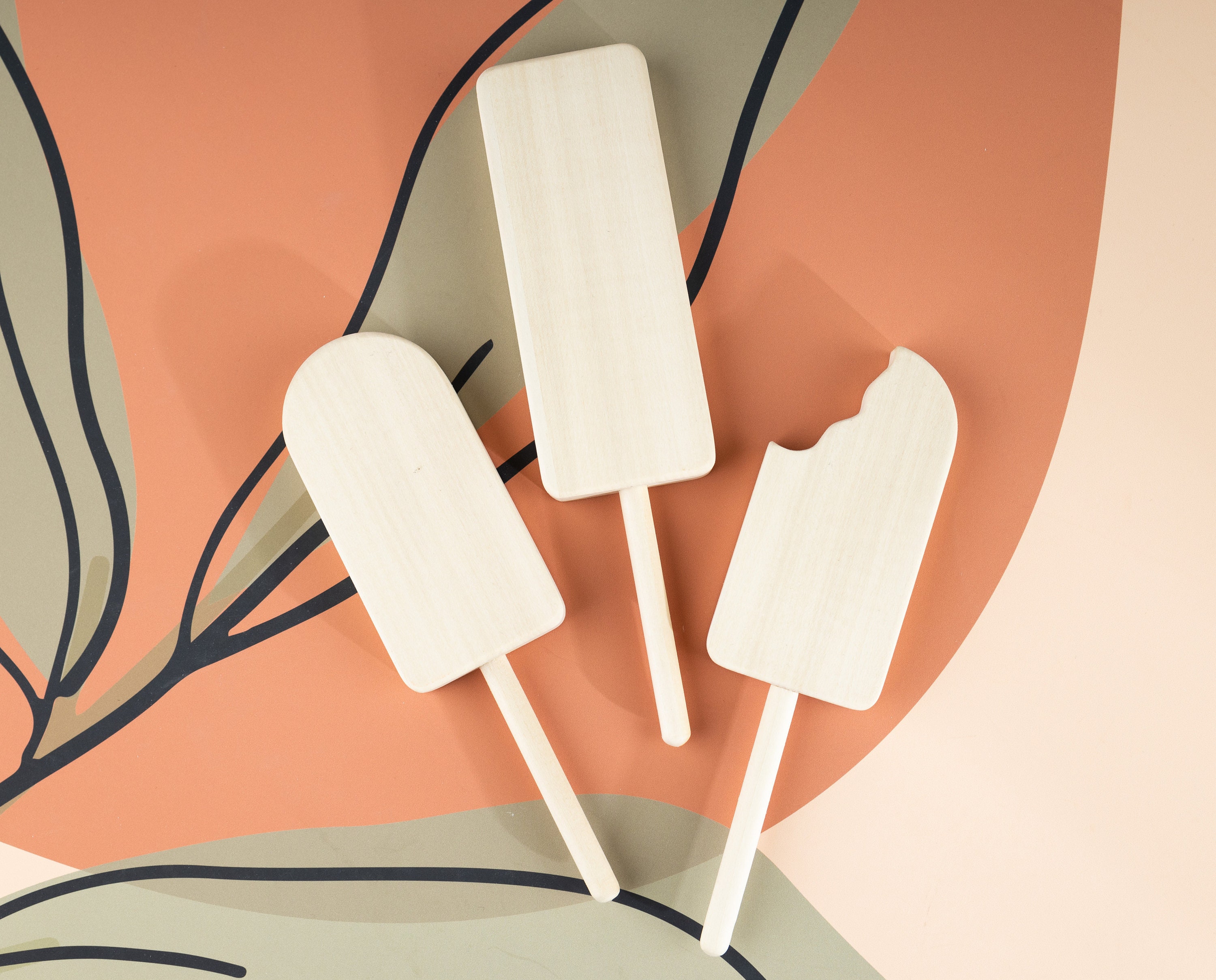 Wooden ice cream toy Wooden play kitchen Wooden play food | Etsy