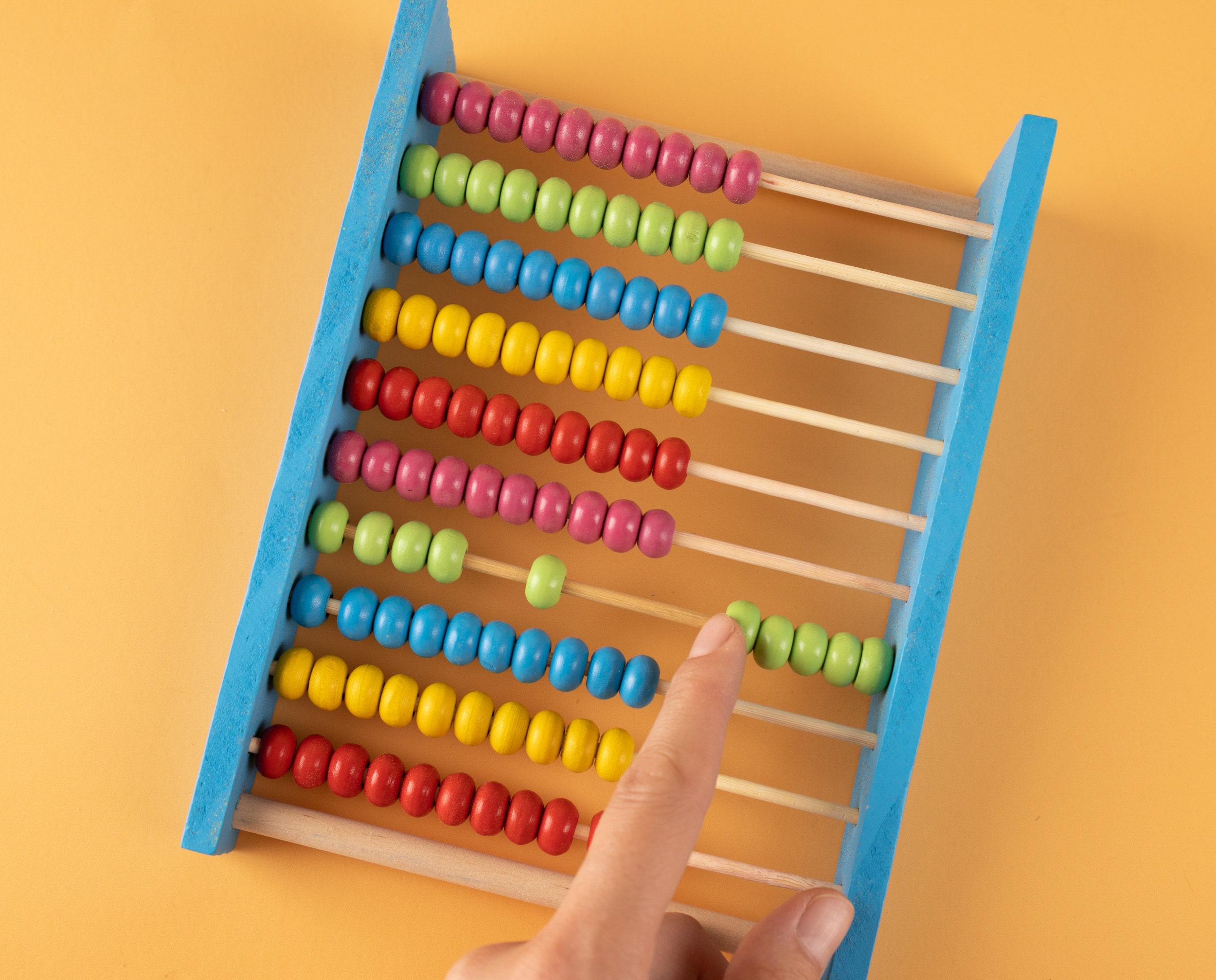Abacus toy Math manipulative Wooden baby toys Montessori Etsy