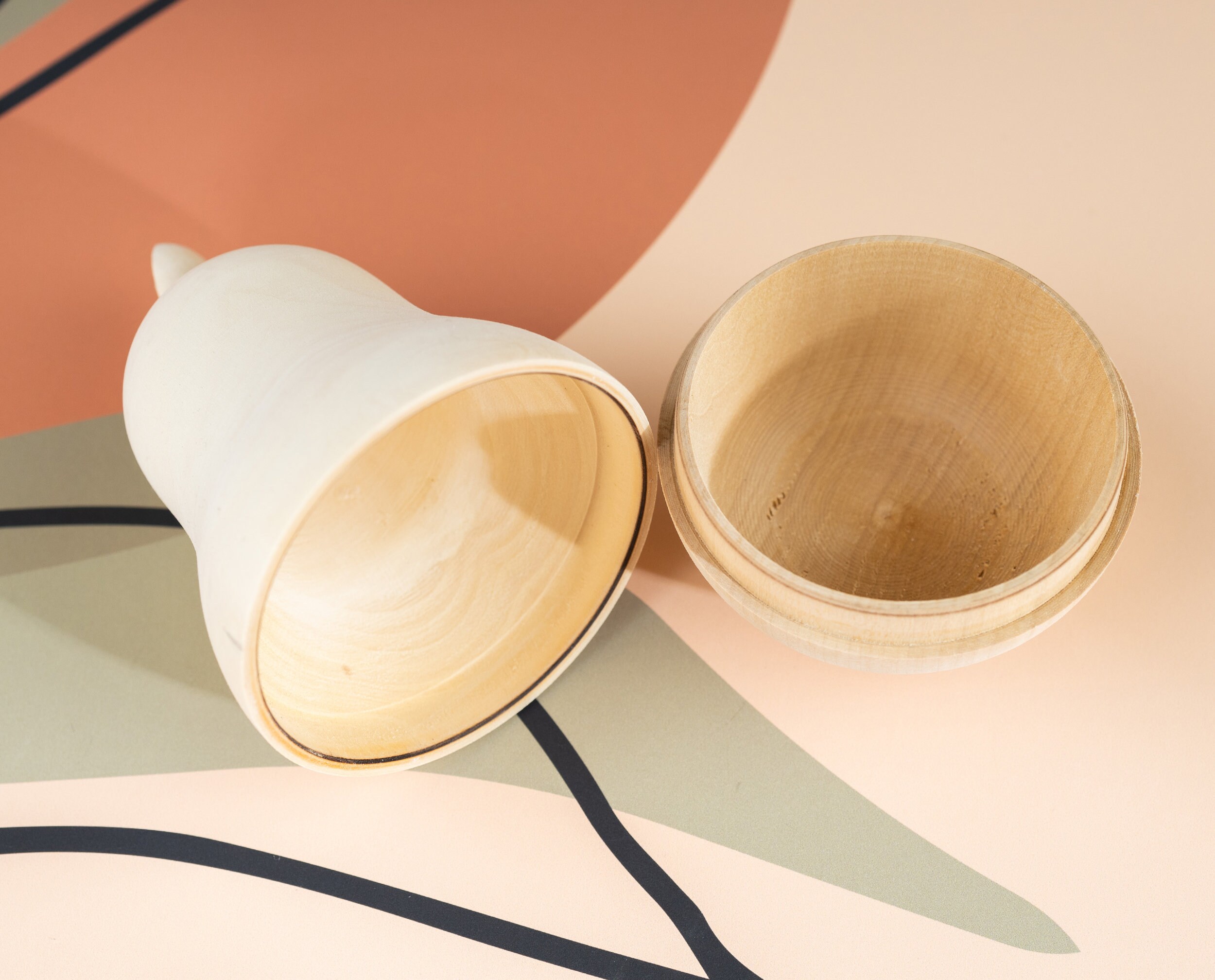 Wooden play food pear Unfinished wood toy Montessori Baby Etsy