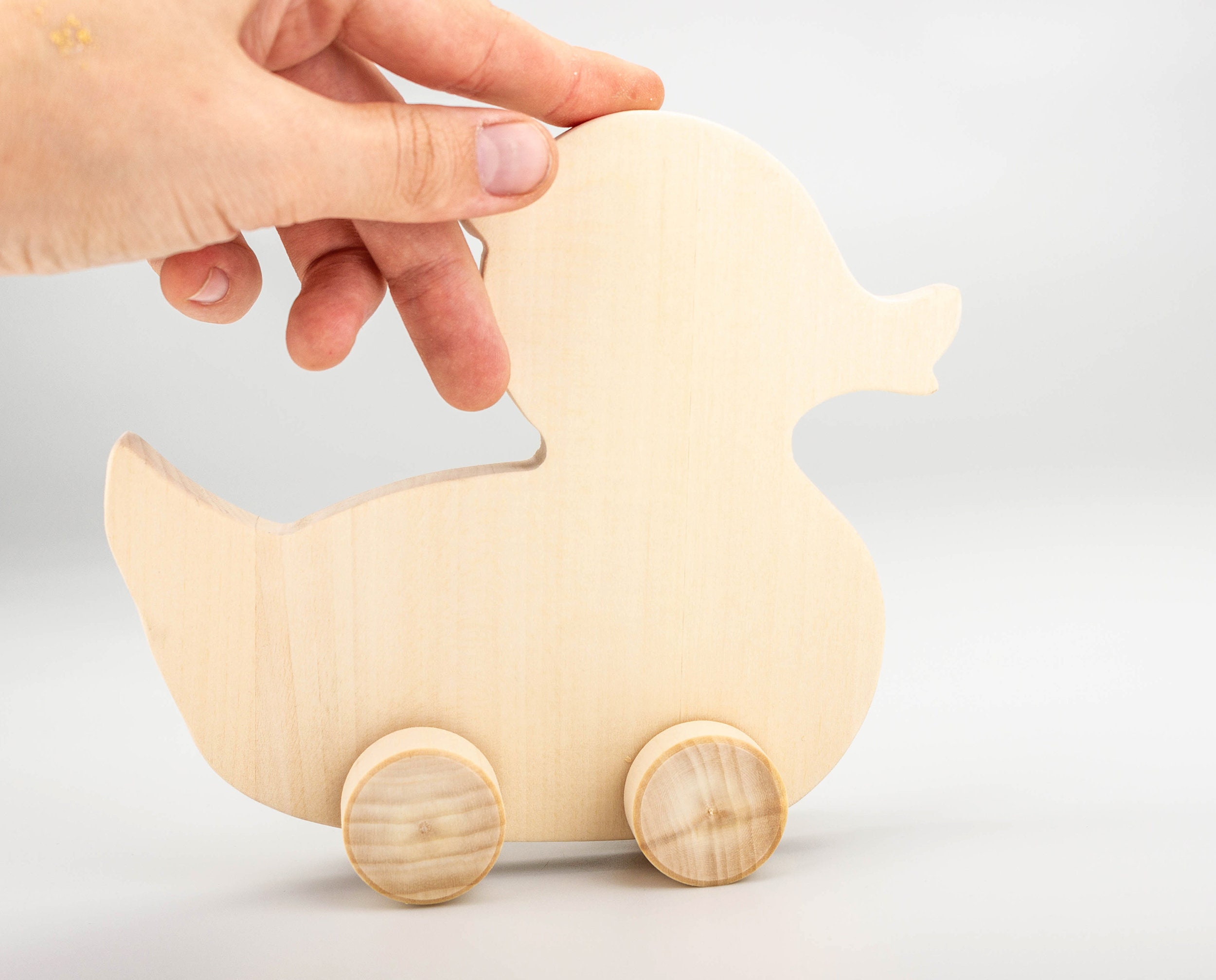 Wooden animal toys on wheels 4363'' 1116cm Etsy