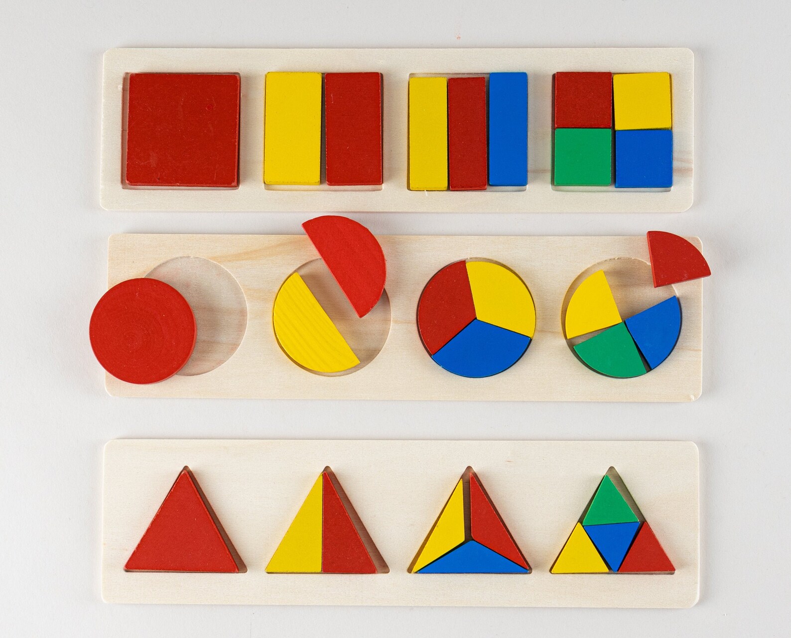Color sorting wooden puzzle Shape sorter Montessori Baby Etsy