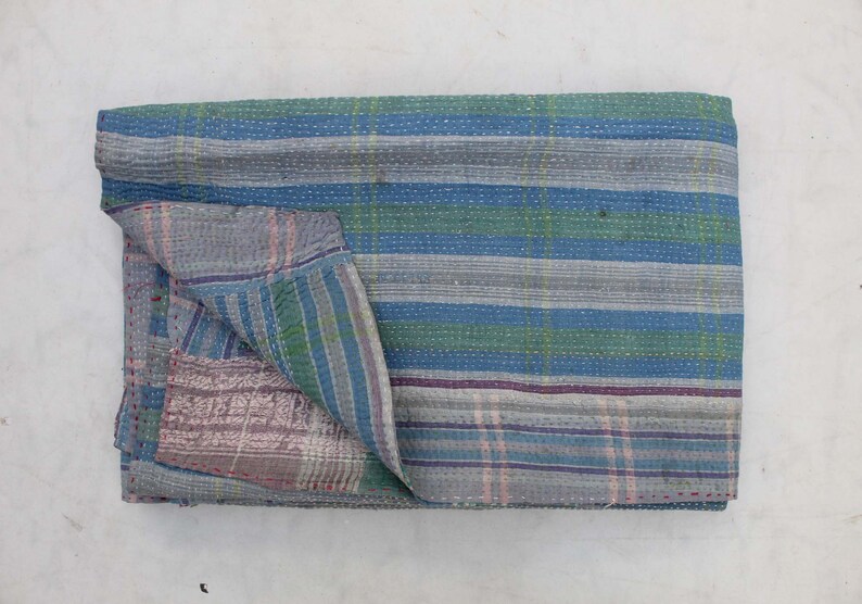 Vintage, Throw Blanket, Handmade Quilt, Bohemian Quilt, Bedding Quilt