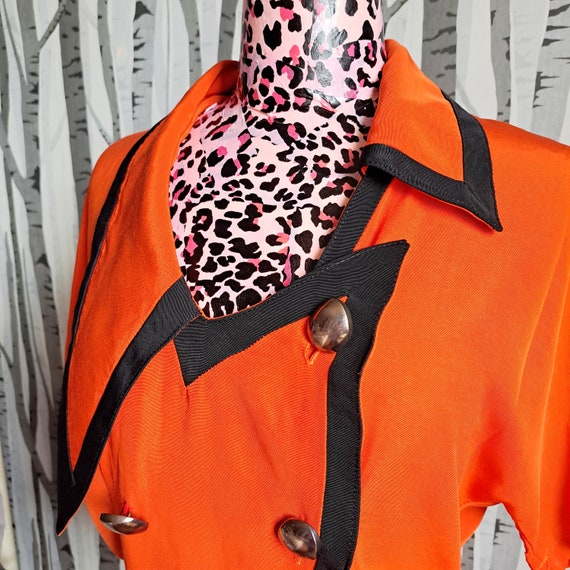 Vintage 1980s avant-garde vintage blouse with an … - image 3